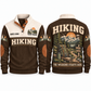 The Weekend Starts Here personalized hiking Sports Sweatshirt in Brown