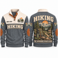 The Weekend Starts Here personalized hiking Sports Sweatshirt in Grey
