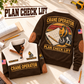 Crane Operator Plan Check Lift Sports Sweatshirt in Brown, source-faithful garment artwork in a polished plan flatlay back and folded front composition, original sample name and year retained.