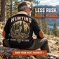 Patience Leaves No Tracks | Hunting Personalized Sports Sweatshirt lifestyle mockup in Black