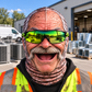 HVAC Technician funny face balaclava - Style 5