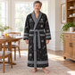 Personalized HVAC Bathrobe - Night Shift lifestyle view