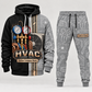 hvac full-zip hoodie and matching joggers - lightgray catalog view