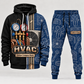 hvac full-zip hoodie and matching joggers - navy catalog view