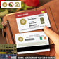 Personalized Ireland Soldier/ Veteran With Rank, Name And Year Aluminum Wallet Card - 17502912