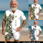 Personalized Ireland Soldier/ Veteran Camo With Rank, Name And Year Combo Hawaii Shirt + Short 3D Printed - 17262720