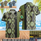 Personalized Ireland Soldier/Veteran Camo with Name and Rank Hawaii All Over Printed - 17468352