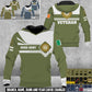 Personalized Ireland Soldier/Veteran with Rank, Year And Name Hoodie All Over Printed - 17462304