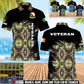 Personalized Ireland Soldier/Veteran Camo with Rank And Name POLO All Over Printed - 17476992