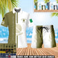 Personalized Ireland Soldier/Veteran with Rank, Year And Name Combo Polo + Short - 17466624