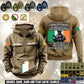 Personalized Ireland Soldier/Veteran Vintage Hoodie All Over Printed - 1760313603