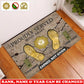 Personalized Ireland Soldier/ Veteran Camo With Rank, Name and Year Doormat 3D Printed - 17747424