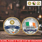 Personalized Ireland Veteran/ Soldier With Rank,  Name And Year Challenge Coin - 17743104