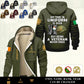 Personalized Ireland Soldier/ Veteran With Name And Rank Hoodie Zip Velvet Coat - 17551296