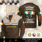 Personalized Ireland Soldier/ Veteran With Name, Year And Rank Sports Sweatshirt - 17565120