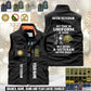 Personalized Ireland Soldier/ Veteran With Name & Rank Sleeveless Jacket Multicolor - 17634240