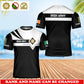 Personalized Ireland Soldier/Veteran Camo with Rank and Name T-Shirt All Over Printed - 17748288
