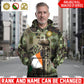 Personalized Ireland Soldier/Veteran Camo with Name and Rank Hoodie Sweater All Over Printed - 1762905607