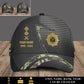 Personalized Rank, Year And Name Ireland Soldier/Veterans Baseball Cap - 17418240