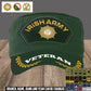 Personalized Ireland Soldier/ Veteran With Name, Year And Rank Military Cap - 17497728