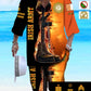 Personalized Ireland Soldier/ Veteran With Name, Year And Rank Combo Top + Bottoms - 17284320