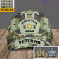 Personalized Rank And Name Ireland Soldier/Veterans Camo Baseball Cap - 1717027201