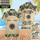 Personalized Ireland Soldier/Veteran Camo with Name, Year and Rank Hawaii Shirt All Over Printed - 17200512