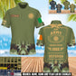Personalized Ireland Soldier/Veteran Camo with Name, Year and Rank Polo All Over Printed - 17407872