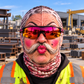 Ironworker funny face balaclava - Style 7