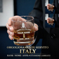 Personalized Italy Soldier/ Veteran With Rank, Name and Year Whiskey Glass - 17718048