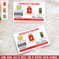 Personalized Italy Soldier/ Veteran With Rank, Name And Year Aluminum Wallet Card - 17671392