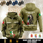 Personalized Italy Soldier/Veteran Vintage Hoodie All Over Printed - 1760313601
