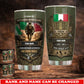 Personalized Italy Veteran/ Soldier With Rank And Name Camo Tumbler - 17731872