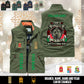 Personalized Italy Solider/ Veteran With Name & Rank Sleeveless Jacket Multicolor - 17595360