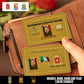Personalized Italy Soldier/ Veteran With Rank, Name And Year Aluminum Wallet Card - 17548704