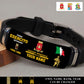 Personalized Italy Soldier/ Veteran With Rank, Name And Year Bracelet - 17538336