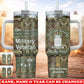 Personalized Italy Veteran/ Soldier With Rank, Year And Name Camo Tumbler - 17745696
