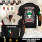 Personalized Italy Soldier/ Veteran With Name, Year And Rank Sports Sweatshirt - 17644608