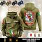 Personalized Italy Soldier/Veteran Vintage Hoodie All Over Printed - 1760400003