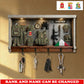 Personalized Italy Veteran/ Soldier With Rank and Name Wooden Key Holder All Over Printed - 1775779201