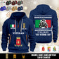 Personalized Italy Soldier/ Veteran With Name, Year And Rank Zip Hoodie Multicolor - 17643744