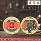 Personalized Italy Veteran/ Soldier With Rank,  Name And Year Challenge Coin - 17755200