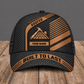 Personalized Roofer baseball cap, Diagonal Workshop design with custom name