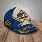 Personalized Roofer baseball cap, Blueprint Geometry design with custom name