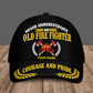 Personalized Fire Fighter baseball cap, Never Underestimate design with custom name