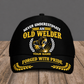 Personalized Welder baseball cap, Never Underestimate design with custom name
