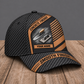 Personalized Concrete Finisher Diagonal Workshop baseball cap, three-quarter view with custom name