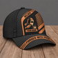 Personalized Welder Diagonal Workshop baseball cap, three-quarter view with custom name