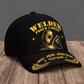 Personalized Welder Proud Career baseball cap, three-quarter view with custom name