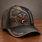 Personalized Plumber Industrial Steel baseball cap, three-quarter view with custom name